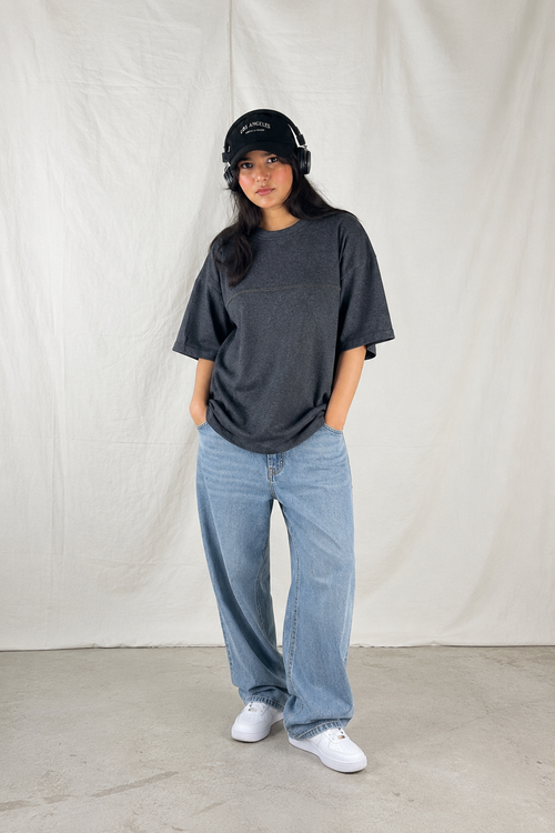 Baggy Acid Wash Shirt