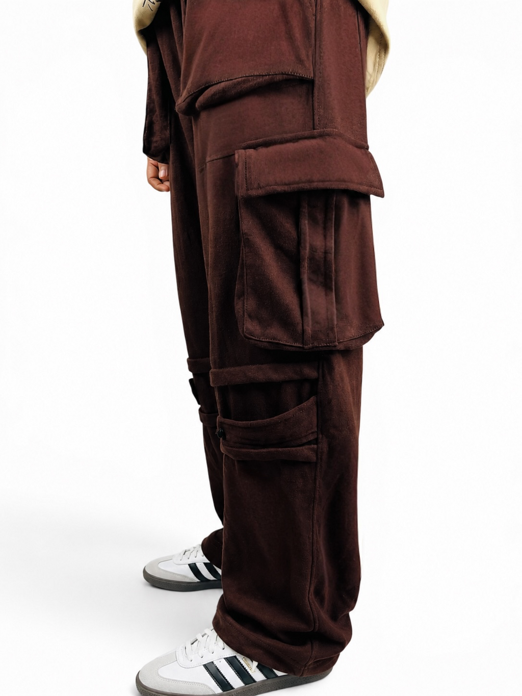 Brown Utility Cargo Trouser