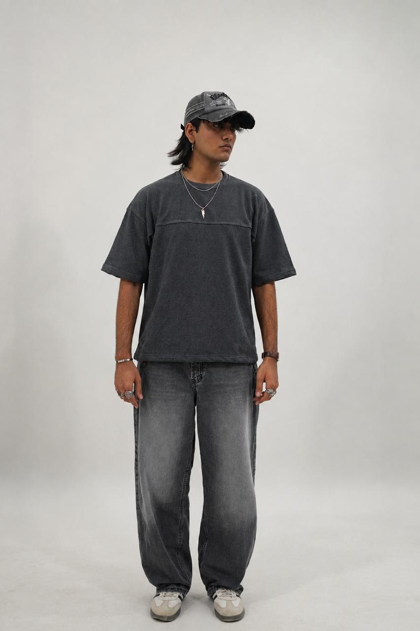 Baggy Acid Wash Shirt