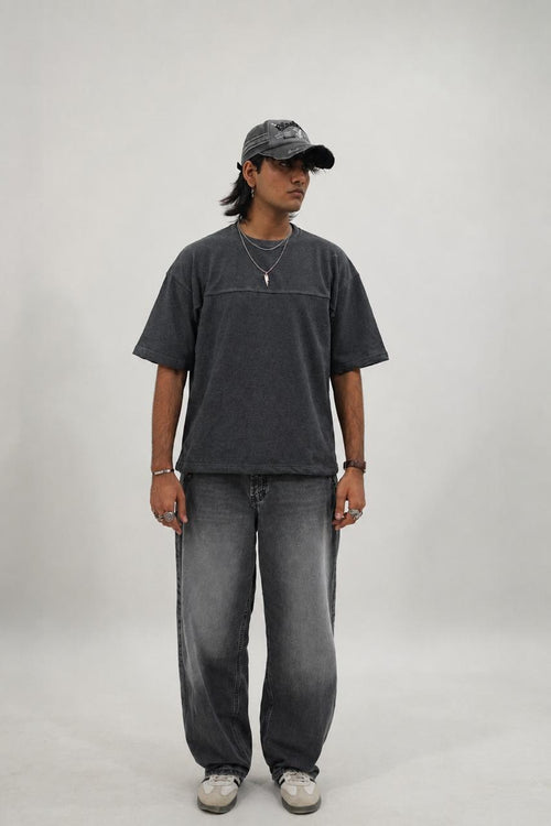 Baggy Acid Wash Shirt